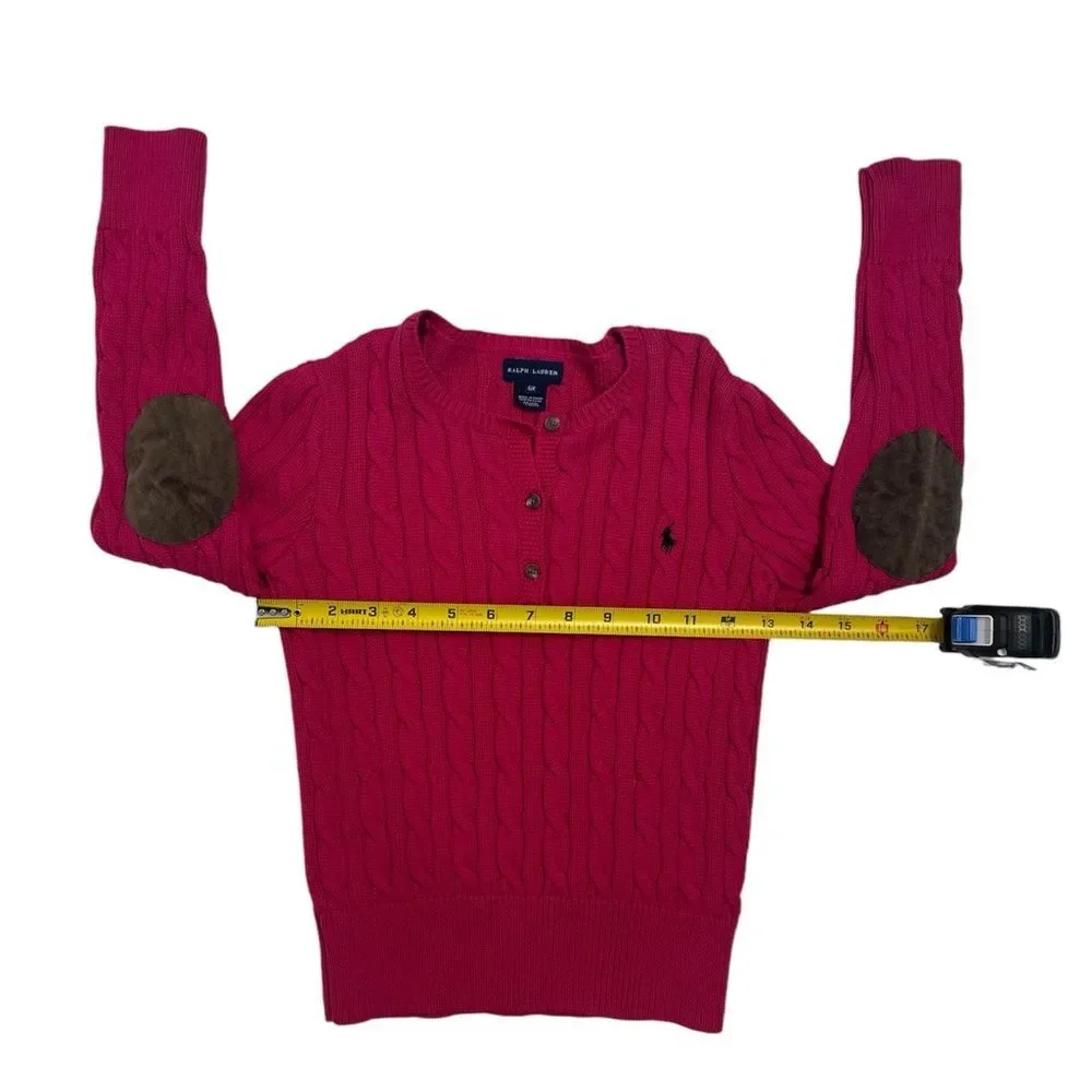 RALPH LAUREN Cable Sweater SIZE‎ 6X